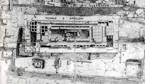 Plan of the Apollo Temple