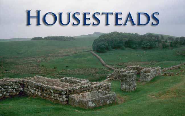 Hadrian's Wall. Housesteads
