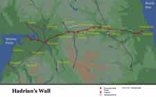 Link to Map of Hadrian's Wall