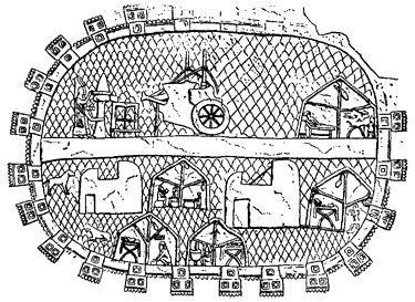Drawing of the Assyrian Camp