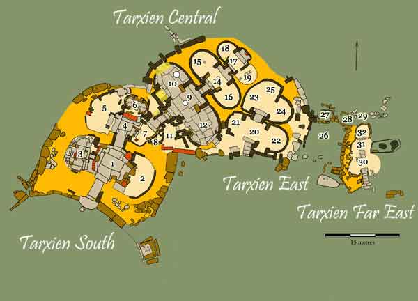 Plan of Tarxien