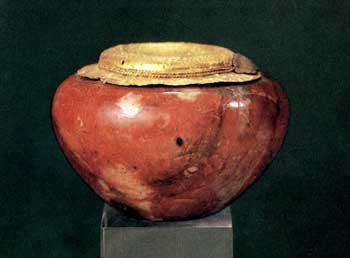 Carnelian Bowl from Tomb V