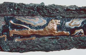 Decorated Sword Blade from Mycenae