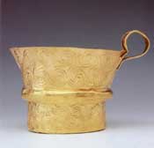 Gold Cup from Grave V, Circle A.Mycenae