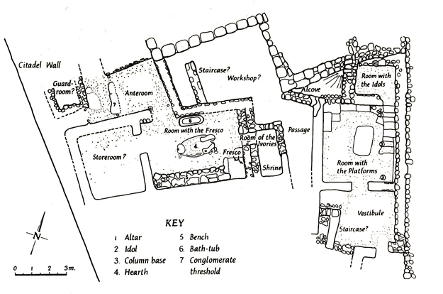 Plan of the Cult Buildings
