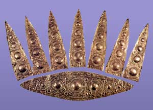 Gold Diadem from Circle A, Grave III. Mycenae