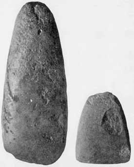 Sandstone Axes from Calf of Eday