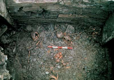 Isbister. Human Remains in situ