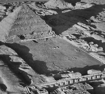Aerial of the Djoser Complex