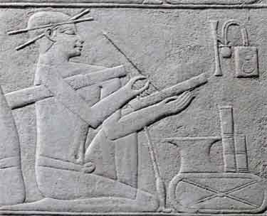 Relief of a Scribe from Saqqara