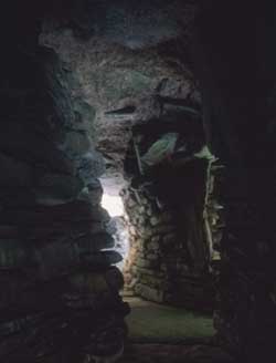 Skara Brae. Interior of the Passage outside House 1