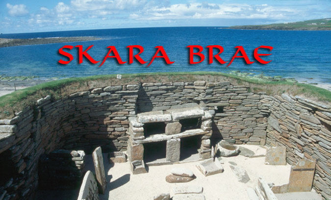 Skara Brae. A Prehistoric Village in Orkney