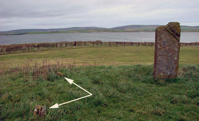 Ring of Brodgar. Comet Stone
