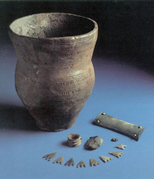 Beaker Grave Group from Culduthel.Inverness-shire