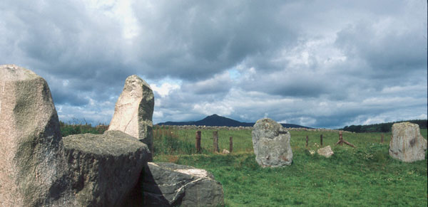 Bennachie from East Acquhorthies 