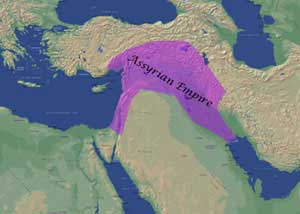 Assyrian Empire ca. 700 BC