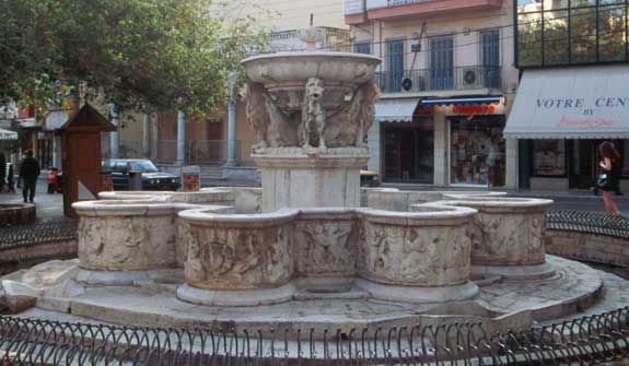 The Fountain of the Lions. Heraklion