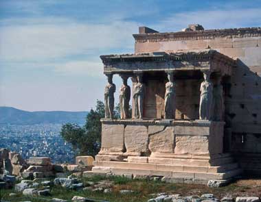 Erechthion. The Porch of the Caryatids