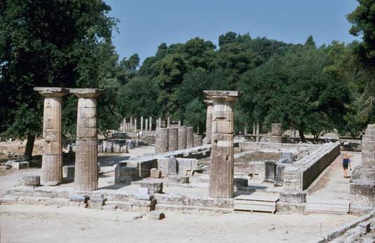 Olympia. The Temple of Hera