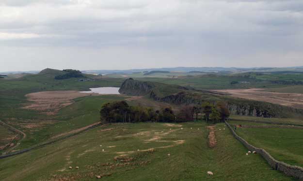 Peel Crags from Winshields