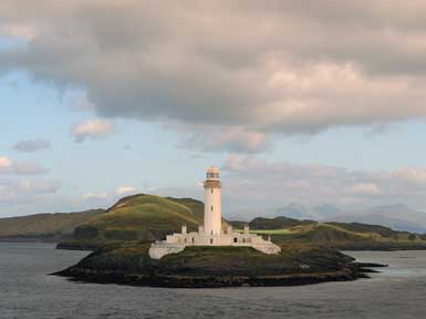 Lismore Lighthouse. Sound of Mull