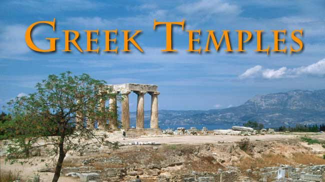 ancient greek temples for gods